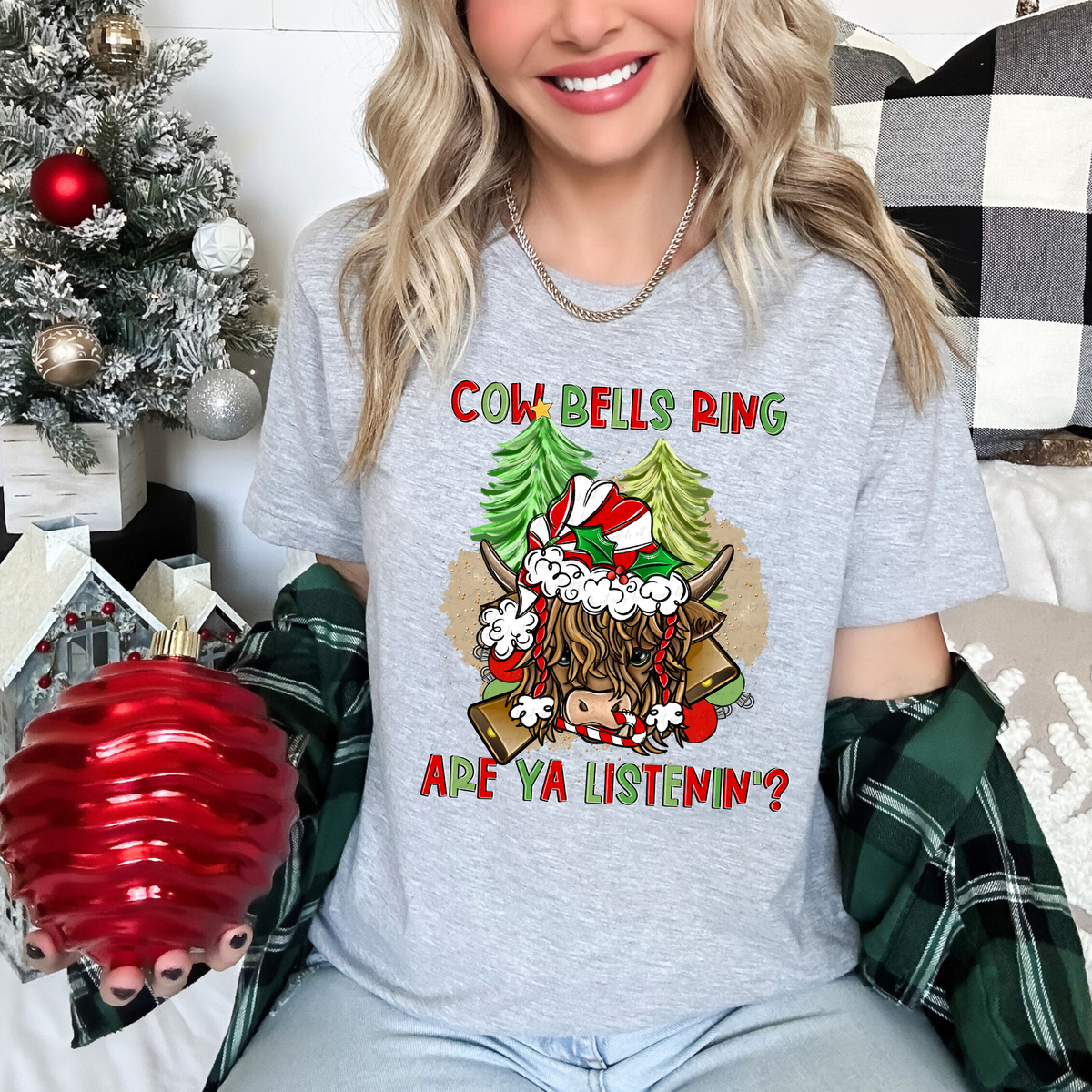 Cow Bells Ring Are Ya Listenin' 116804 DTF Transfer