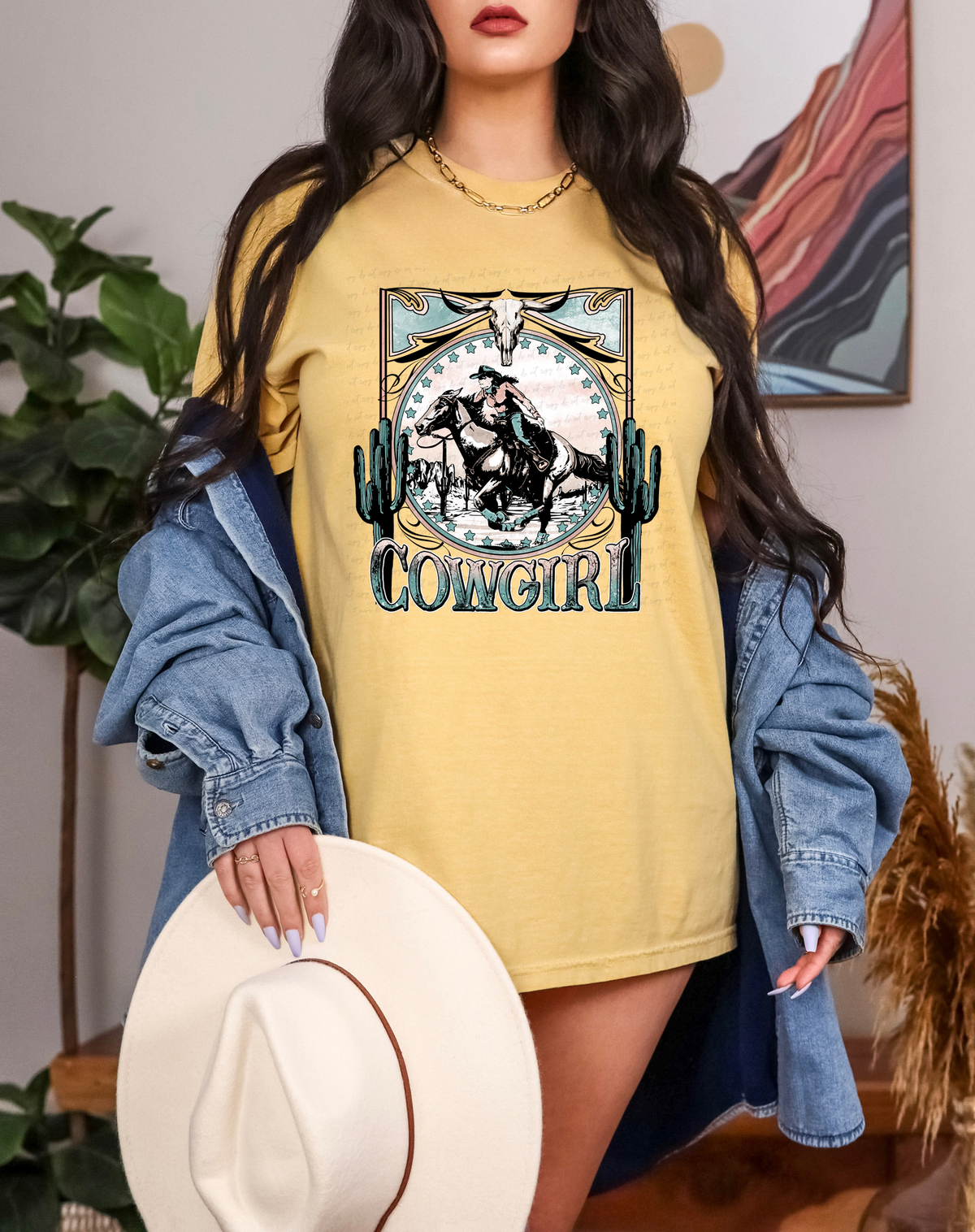 Cowgirl 116289 DTF Transfer