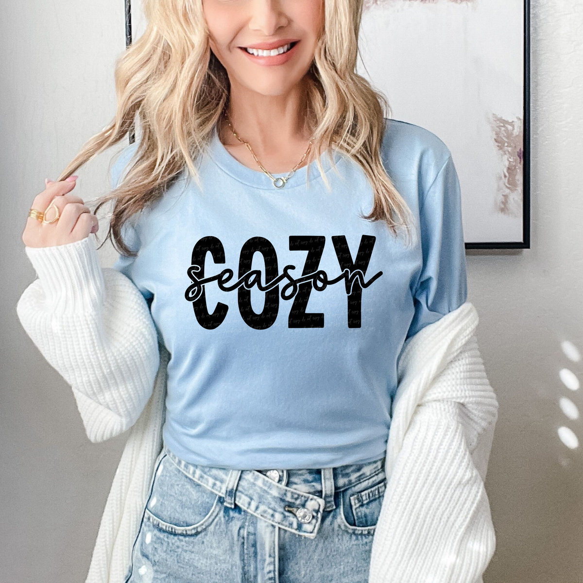 Cozy Season 74443 DTF Transfer