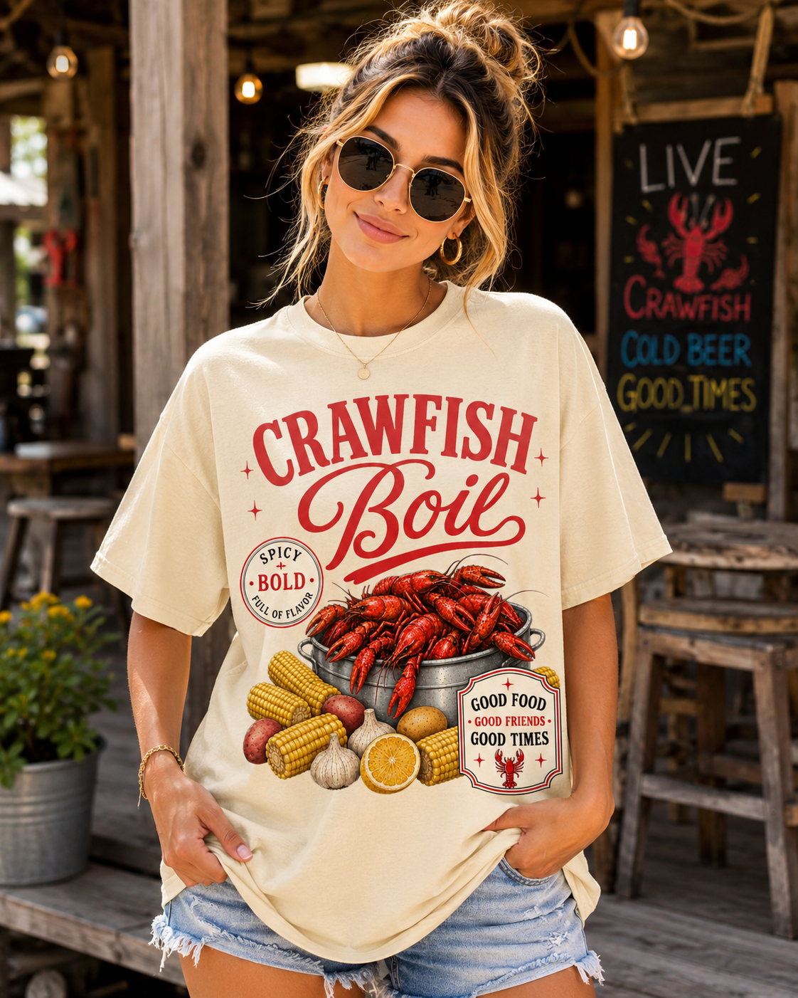 Crawfish boil (Parker) DTF Transfer