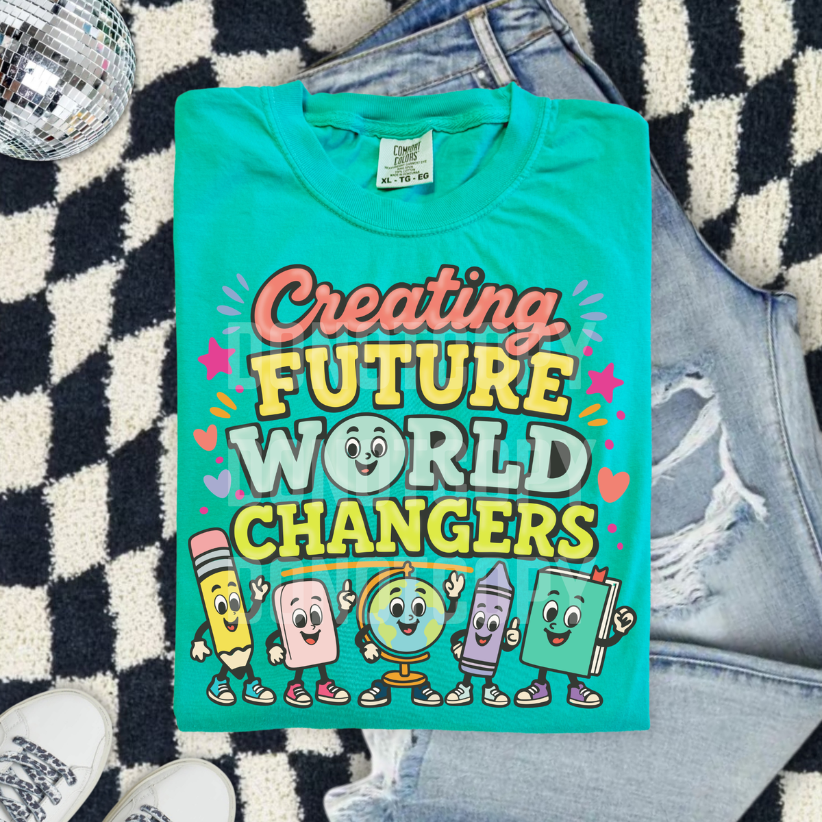 Creating future world changers (CSG) DTF Transfer