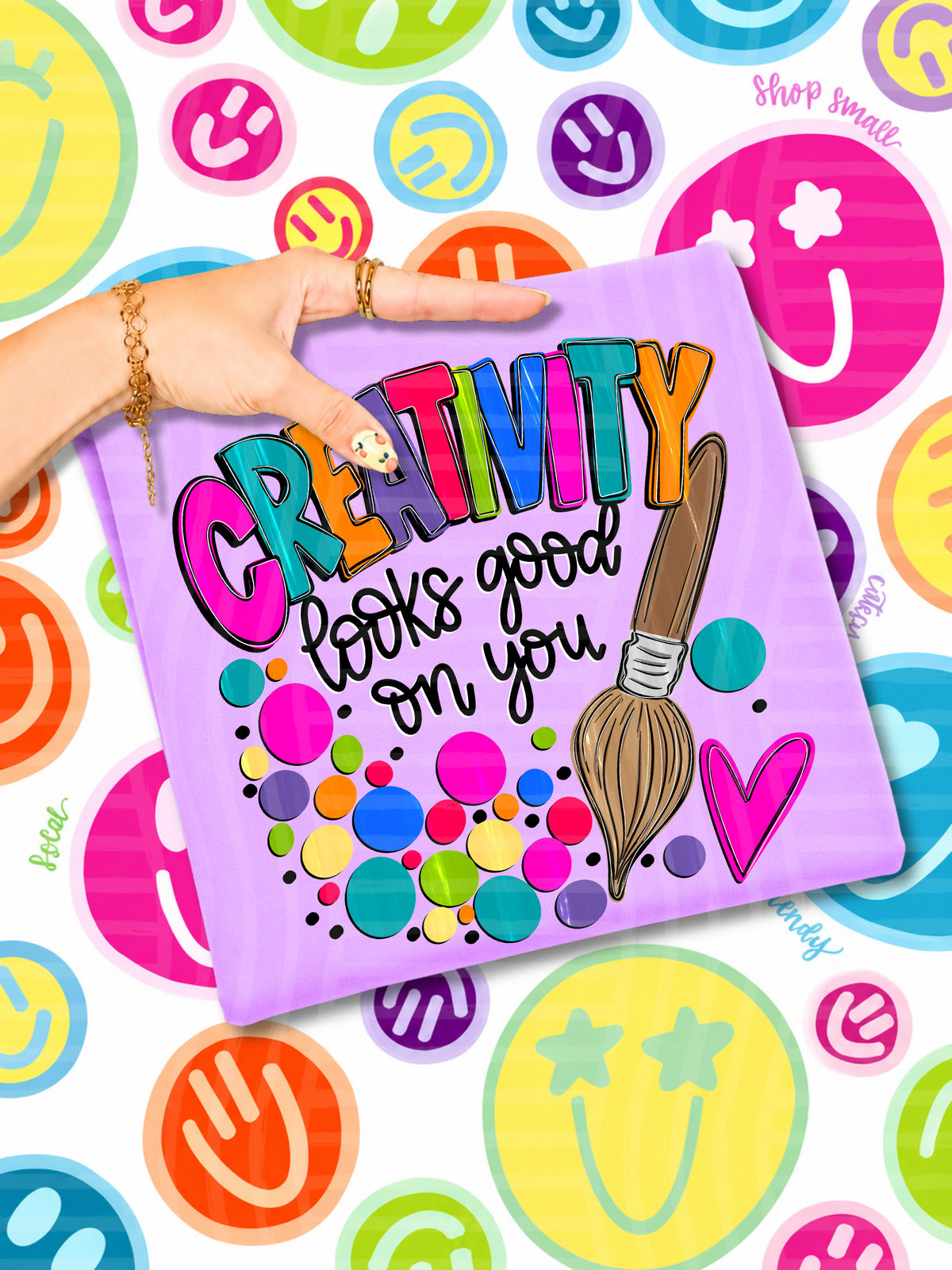 Creativity looks good on you (Caplinger) DTF Transfer