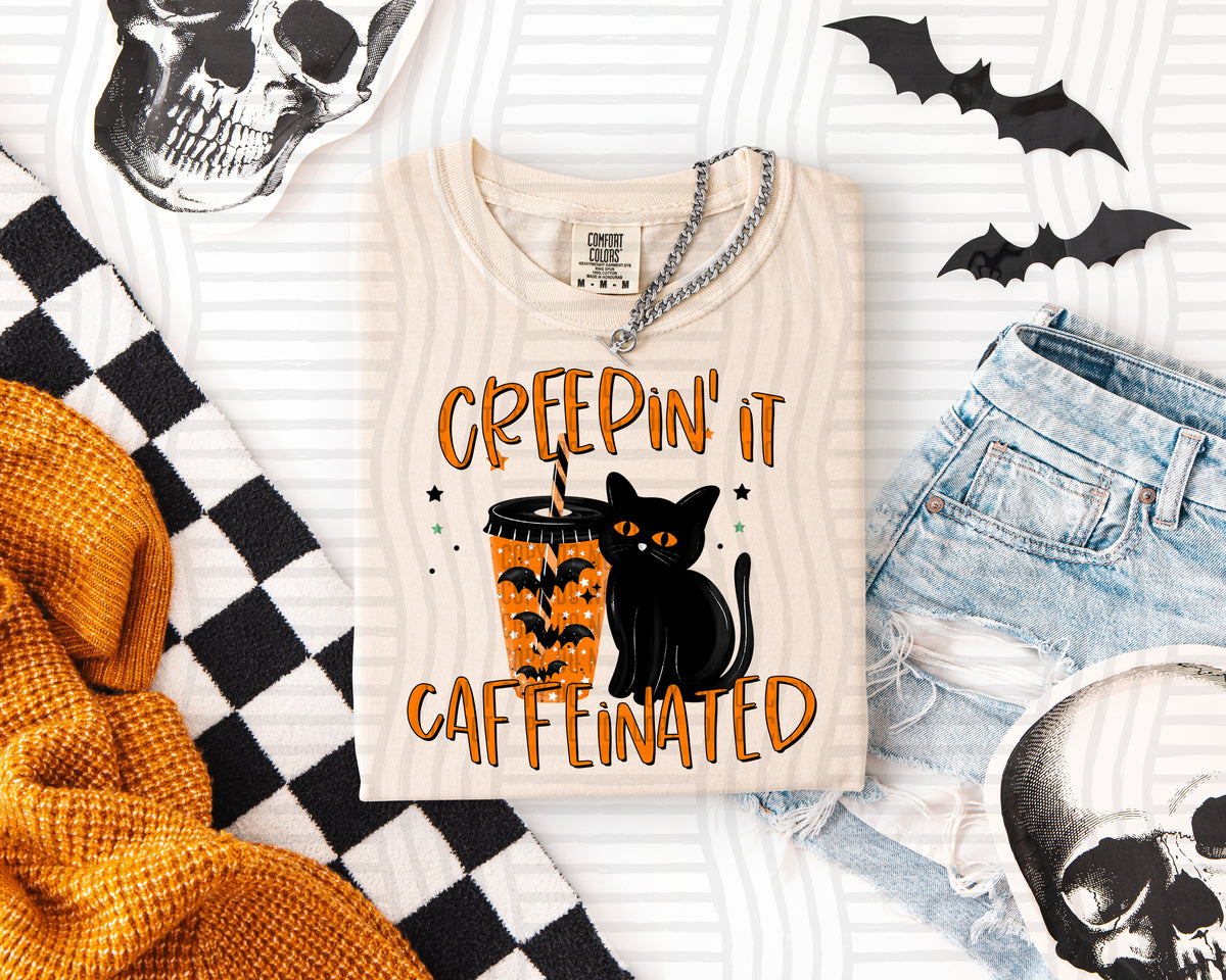 creepin it caffeinated (caplinger) DTF Transfer