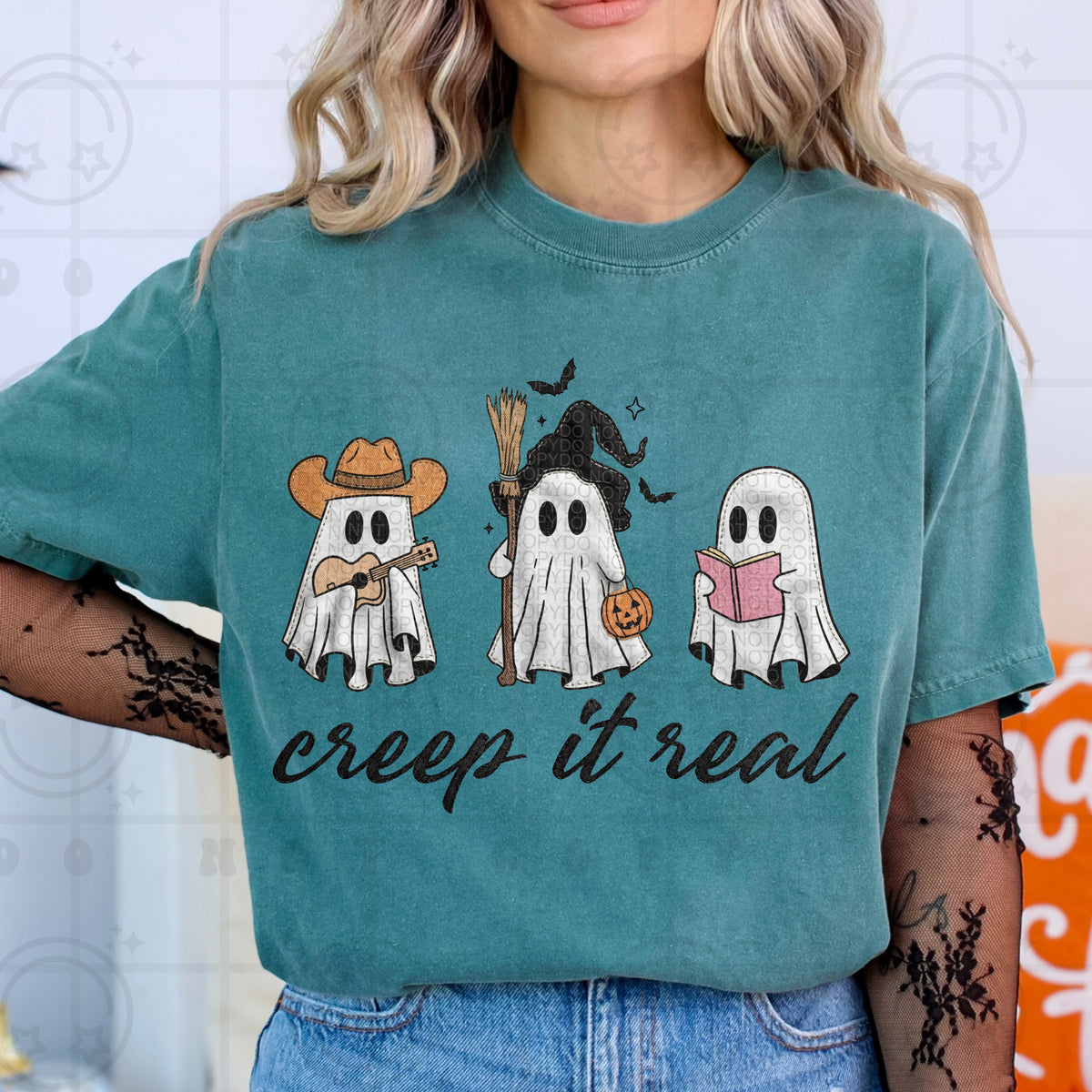 Creep it real ghosties (HW) DTF Transfer