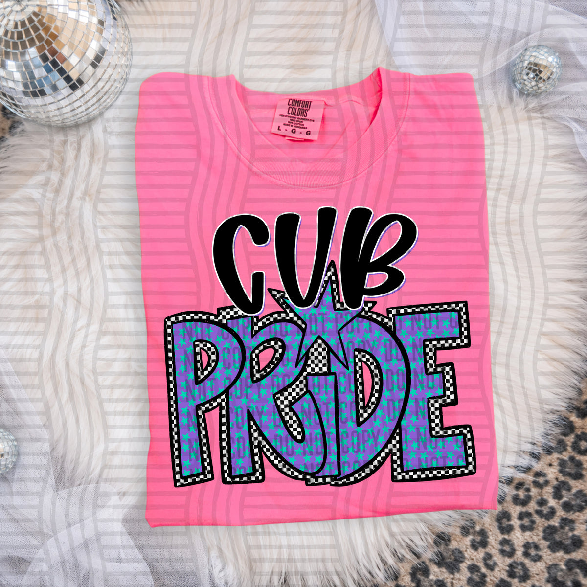 Cub star pride (Caplinger) DTF transfer