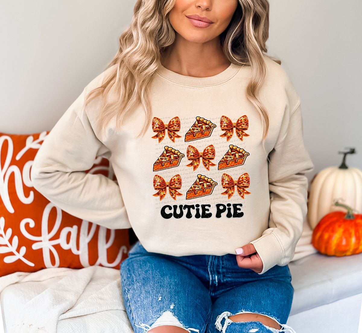 Cutie Pie Grid Faux Sequin Black 69480 DTF transfer