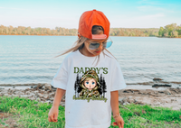 Daddy's Hunting Buddy Blonde Hair 54290 DTF transfer