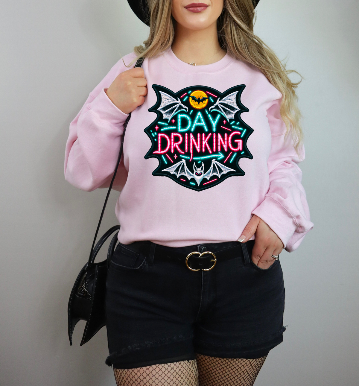 Day Drinking Bats Adult 42004 DTF transfer