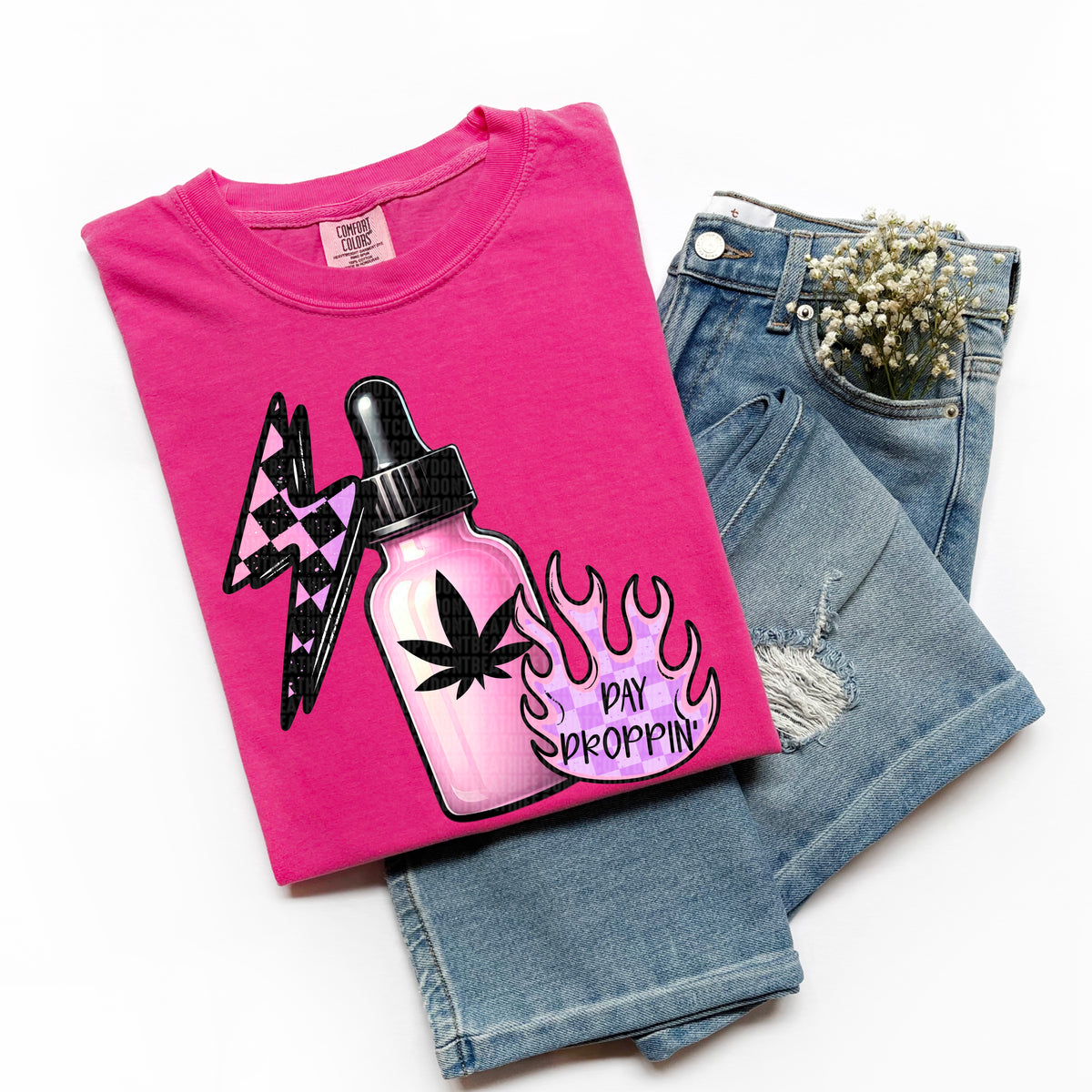 Day Droppin 104503 DTF transfer