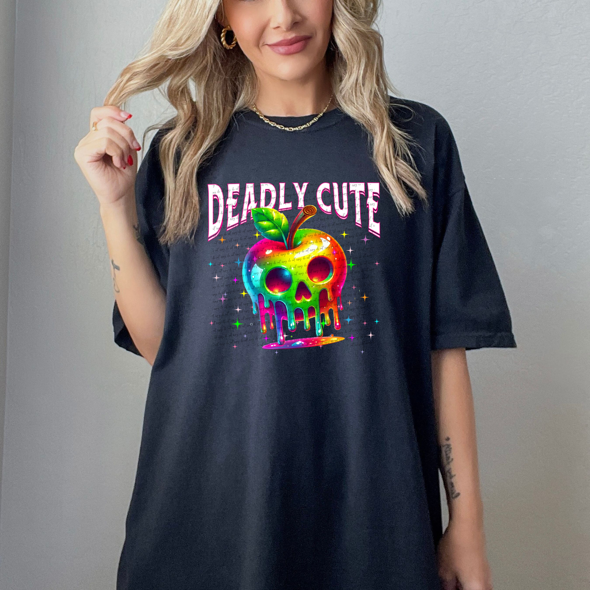 Deadly Cute Apple 42469 DTF transfer