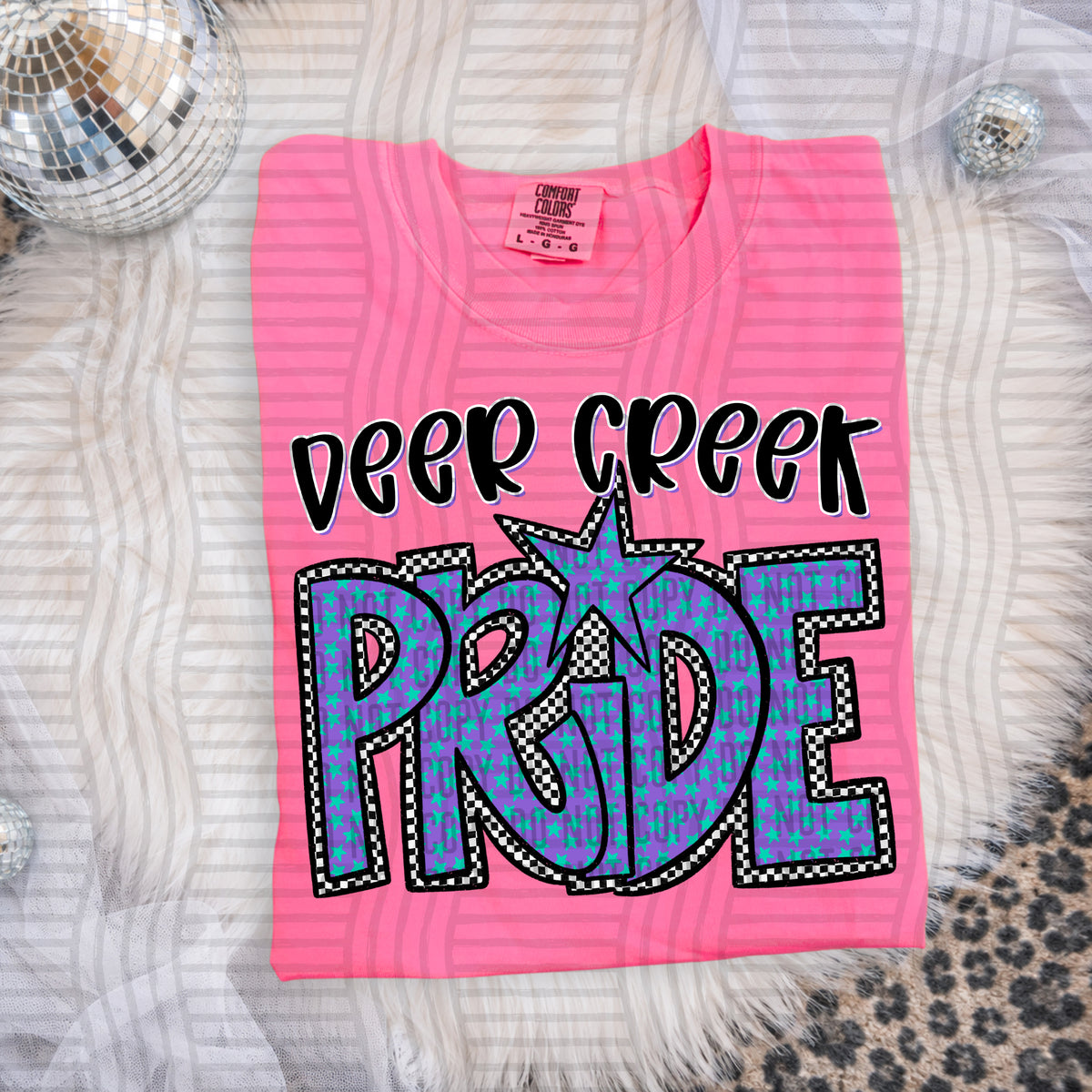 Deer Creek star pride (Caplinger) DTF transfer