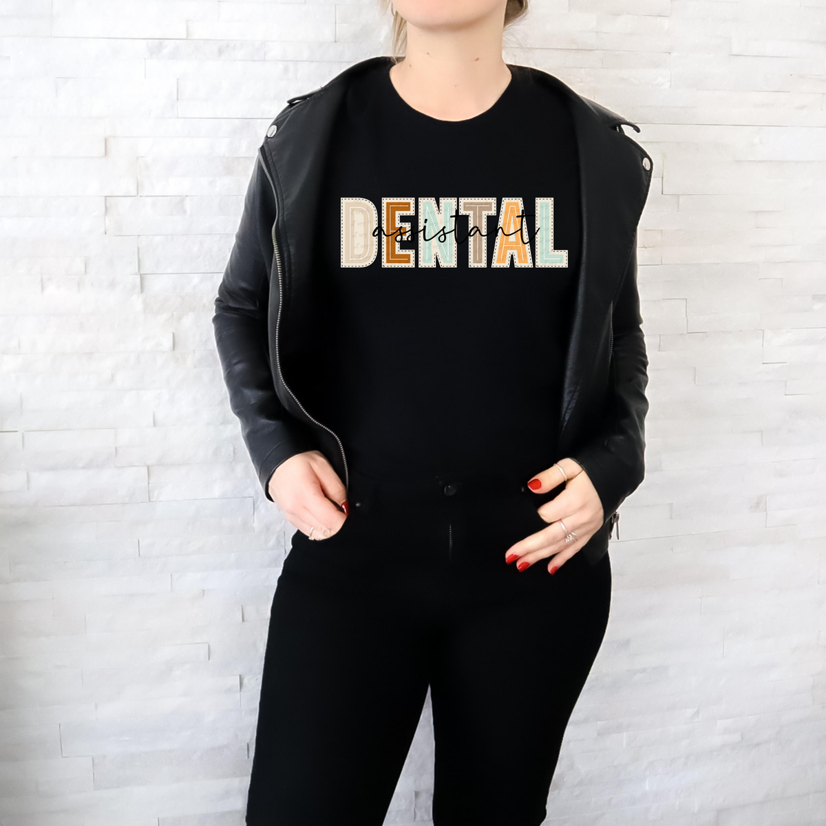 Dental Assistant Pastel Font 116899 DTF Transfer