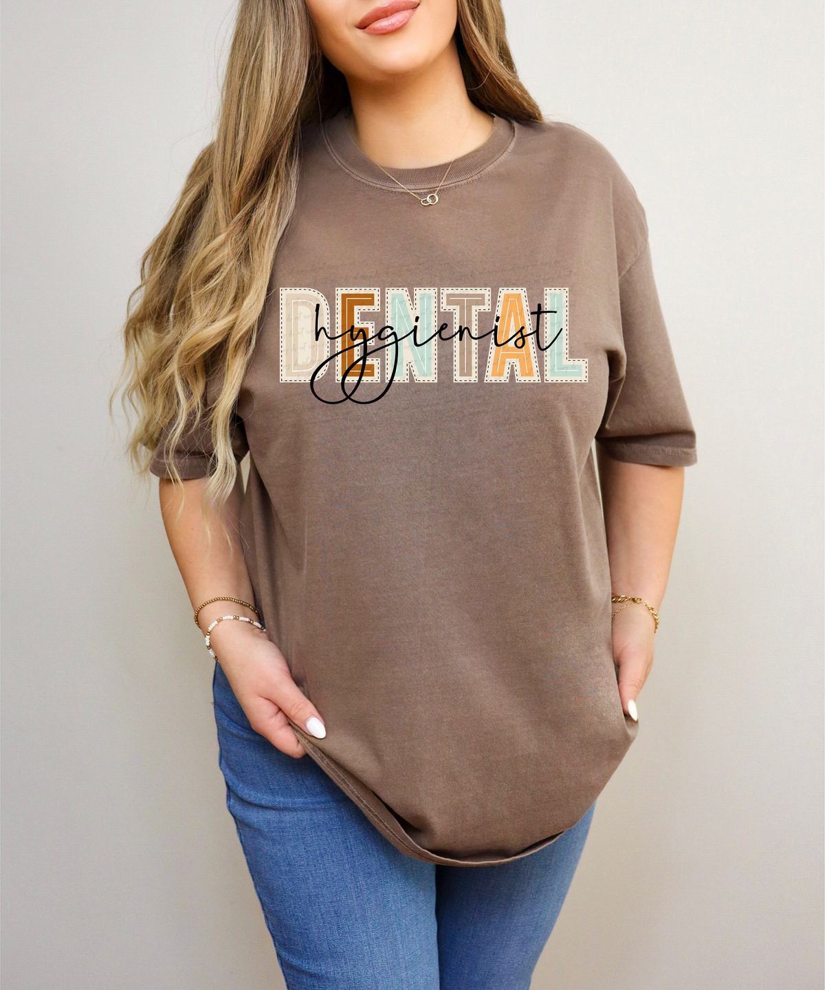 Dental Hygienist Pastel Font 116900 DTF Transfer