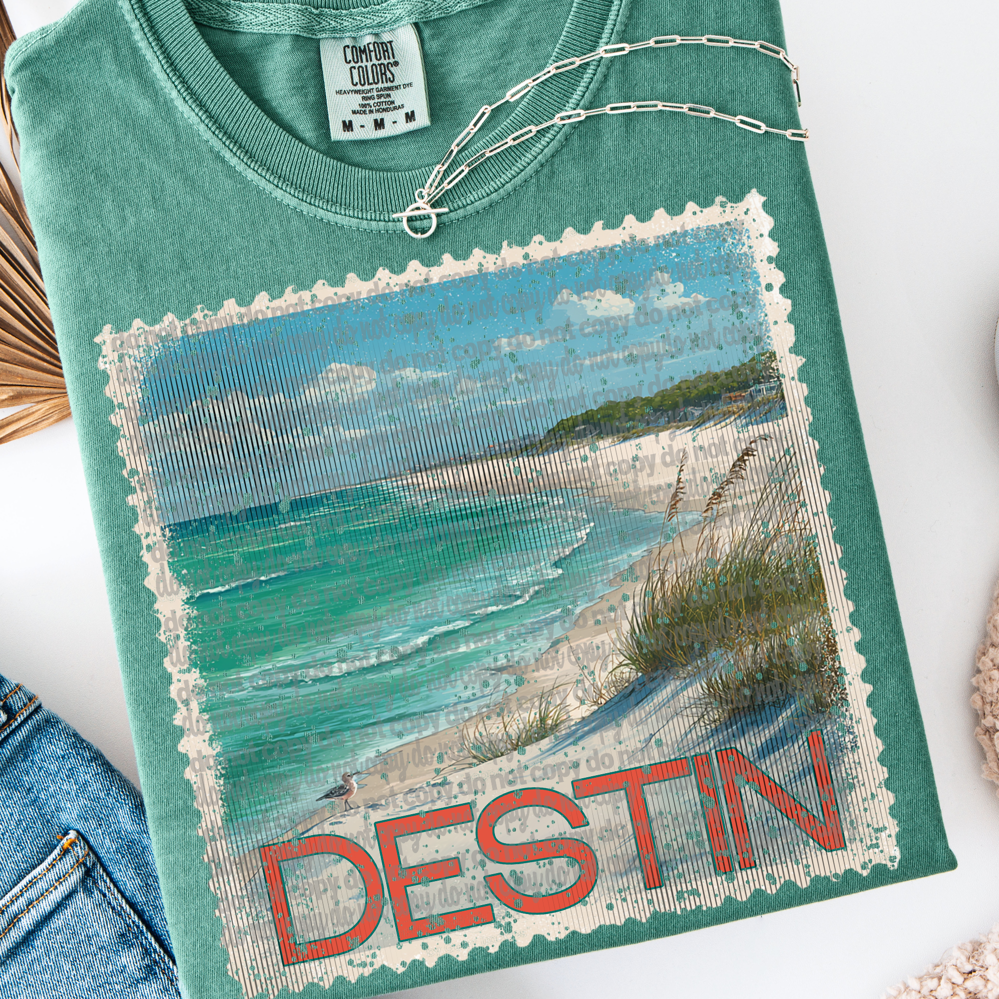 Destin Stamp (TTD) 102209 DTF transfer – Mud & Grace Transfers