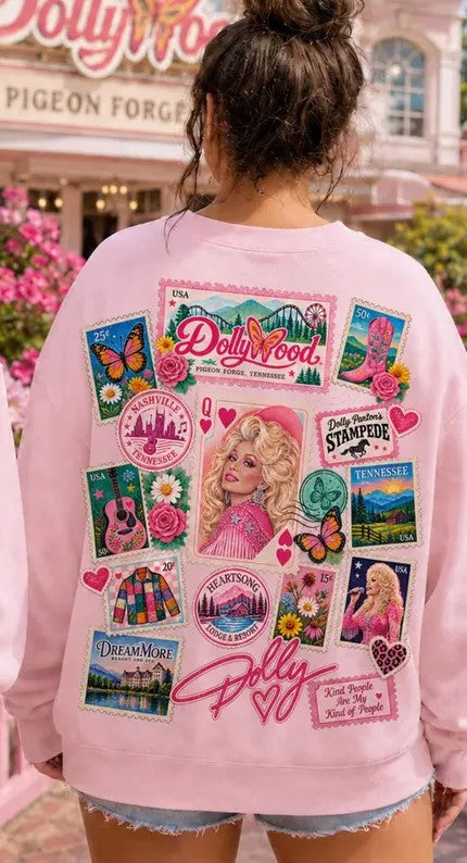 Dolly stamps DTF Transfer