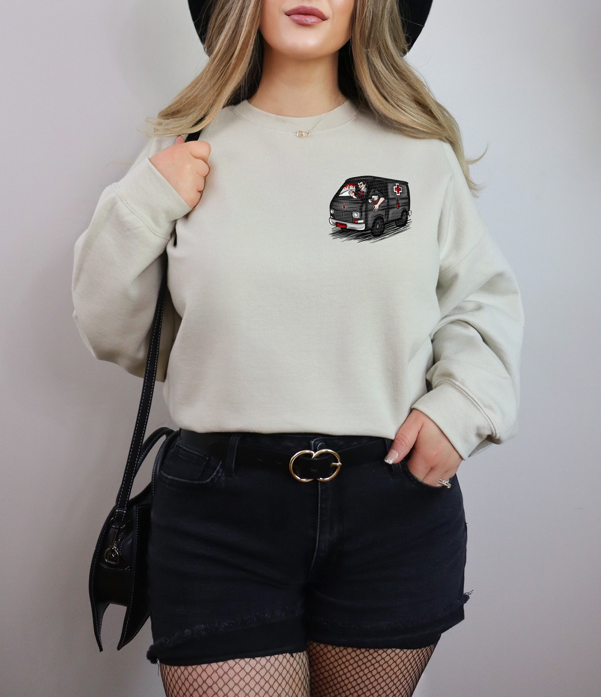 Donate Blood Save A Vampire (Pocket Print) 42946 DTF transfer