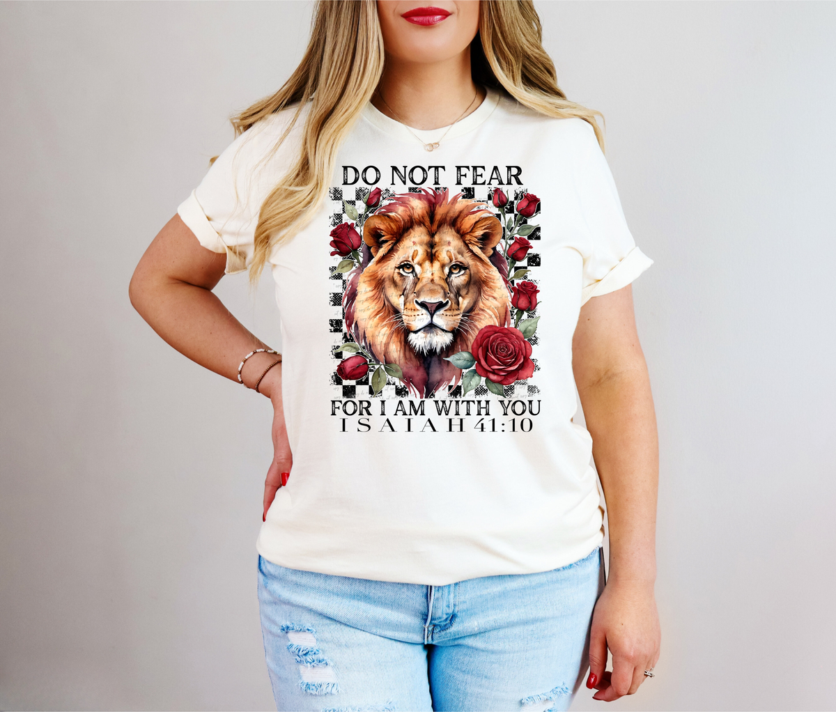 Do Not Fear For I Am With You Isaiah 41:10 51407 DTF transfer