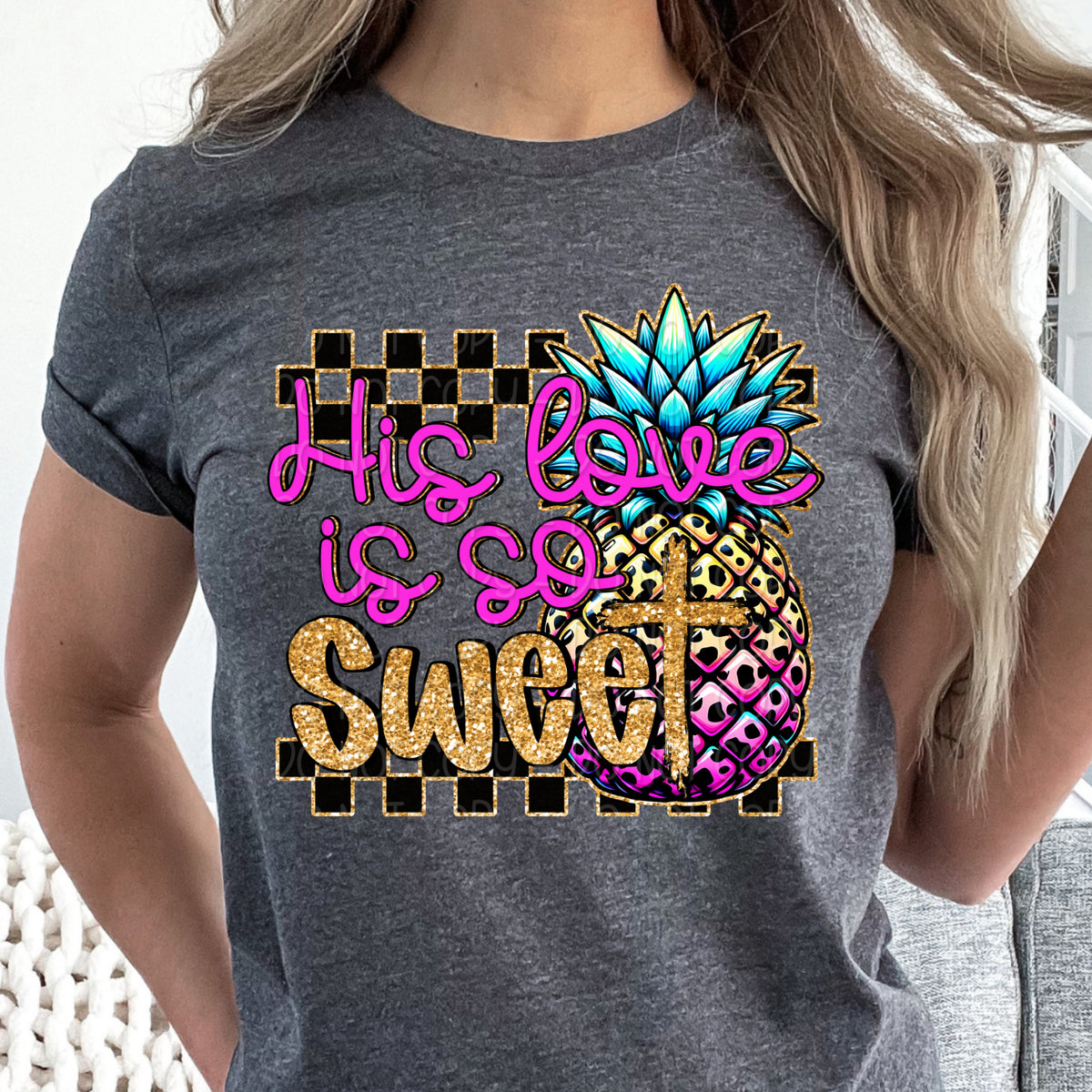 His love is so sweet 103494 DTF transfer