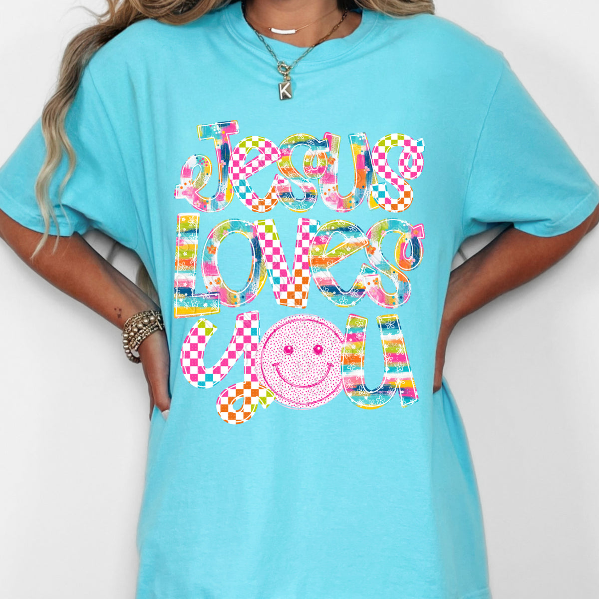 Jesus loves you (DWS) DTF Transfer