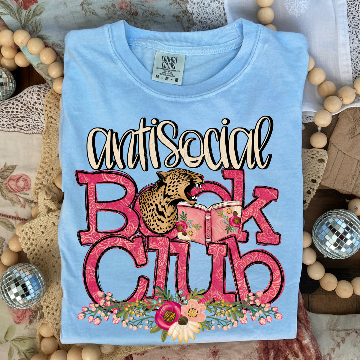 Antisocial book club (DWS) DTF Transfer