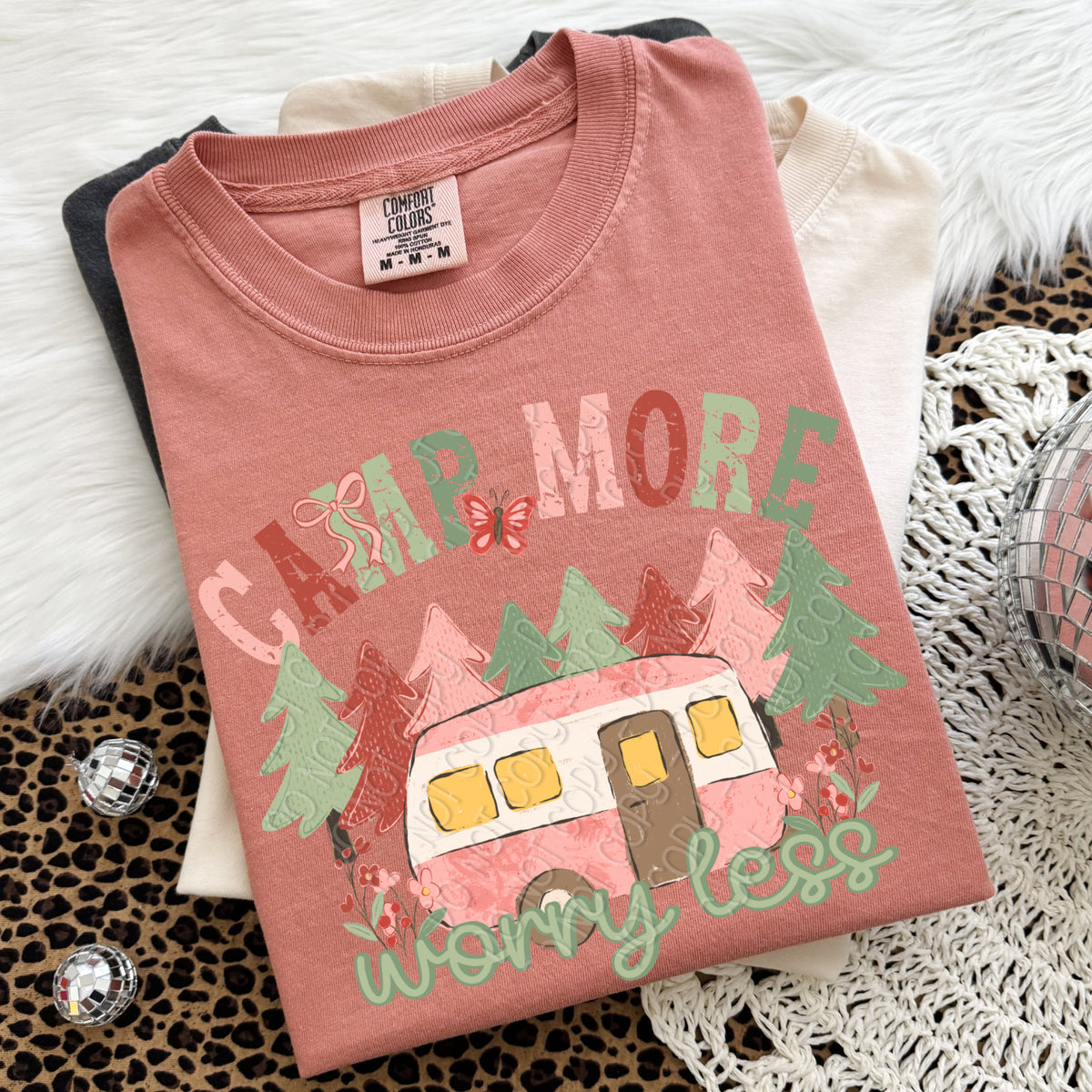 Camp more worry less DWS DTF Transfer