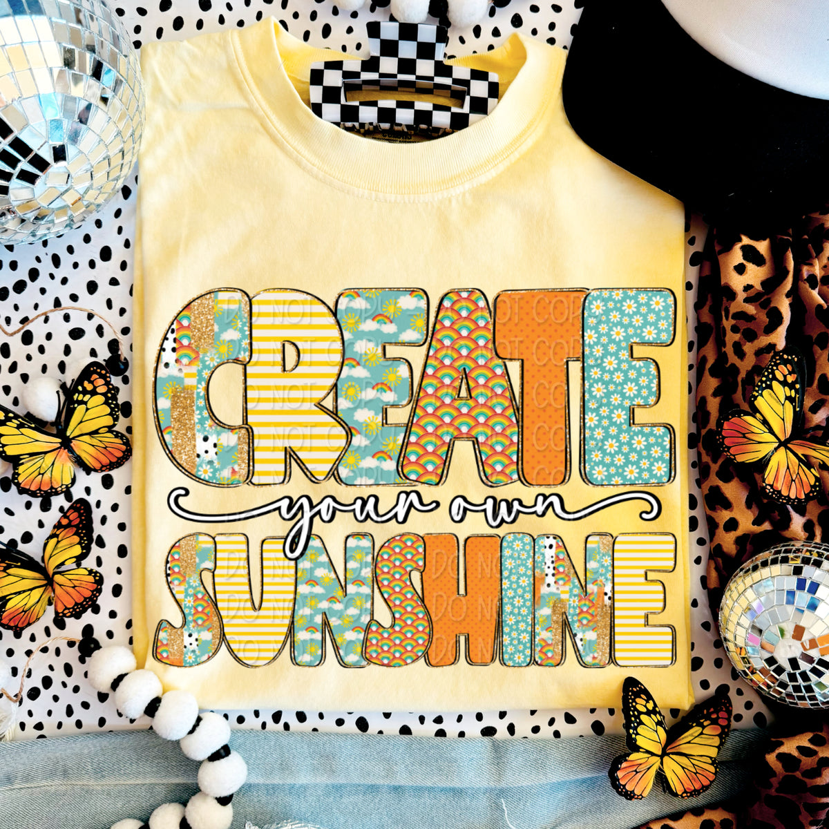 Create your own sunshine 103491 DTF transfer