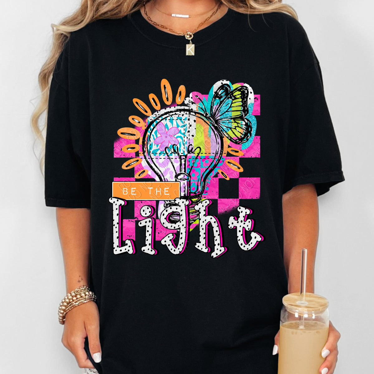 Be the light (lightbulb) (DWS) DTF Transfer