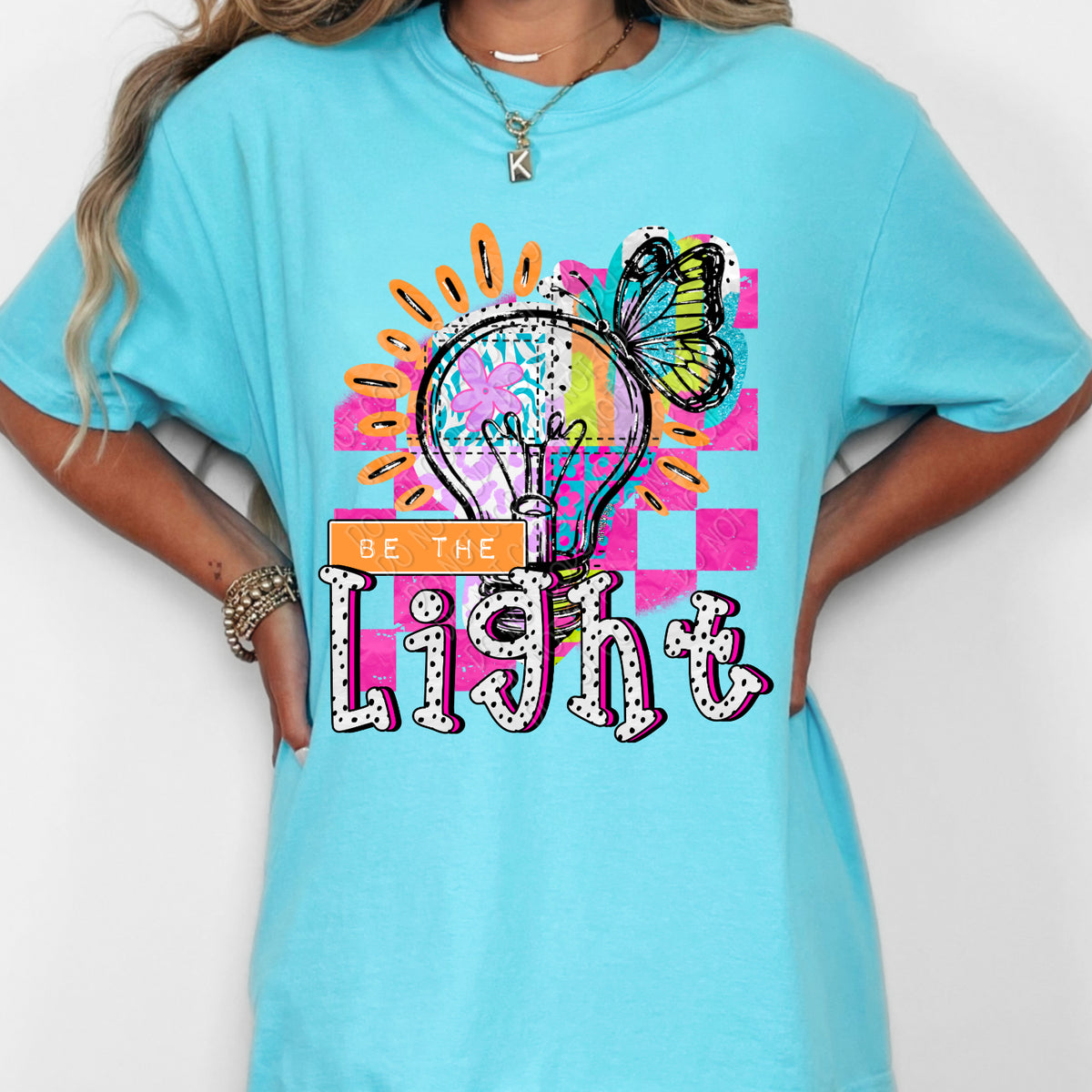 Be the light (lightbulb) (DWS) DTF Transfer