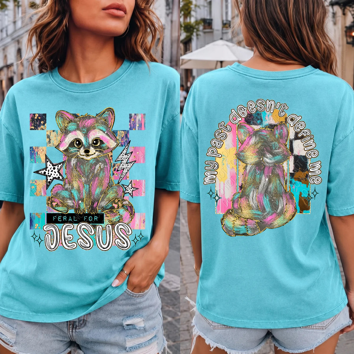 Feral for Jesus FRONT ONLY (DWS) DTF Transfer