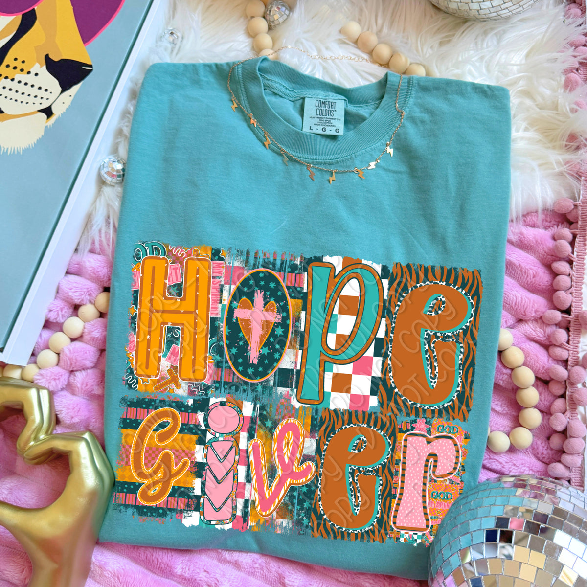 Hope giver magazine font (DWS) DTF Transfer