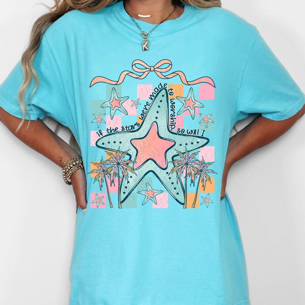 If the stars were made starfish (DWS) DTF Transfer