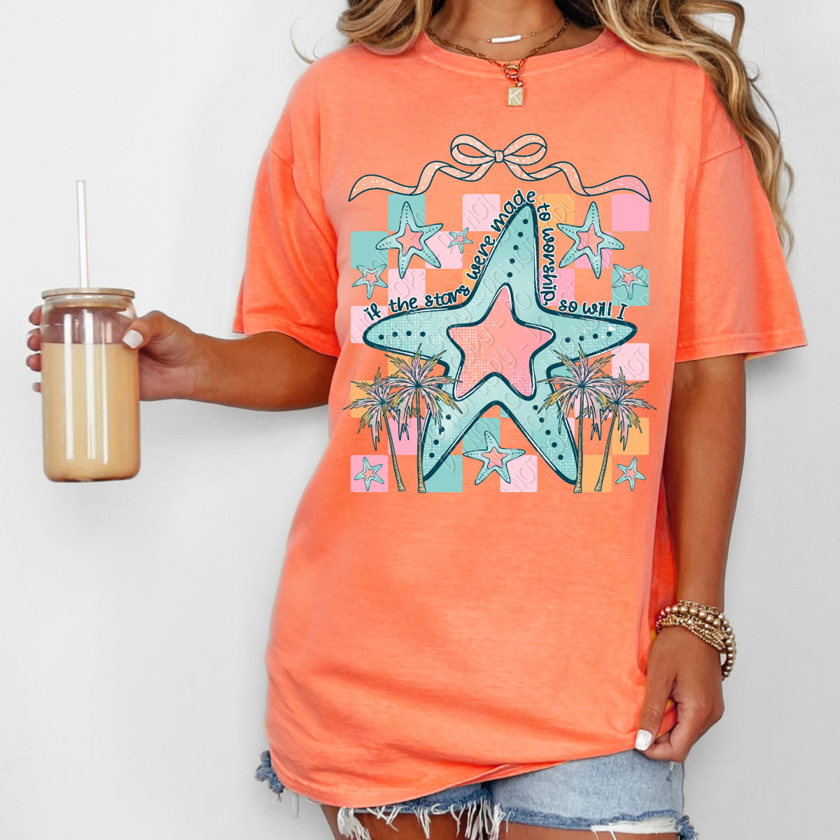 If the stars were made starfish (DWS) DTF Transfer