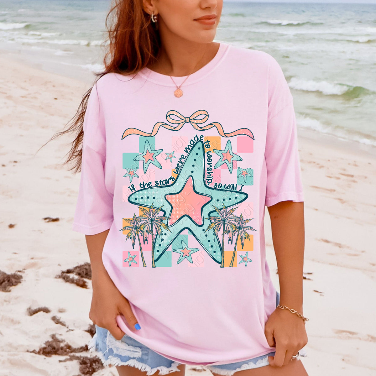 If stars were made to worship starfish (DWS) Sunday Special DTF transfer