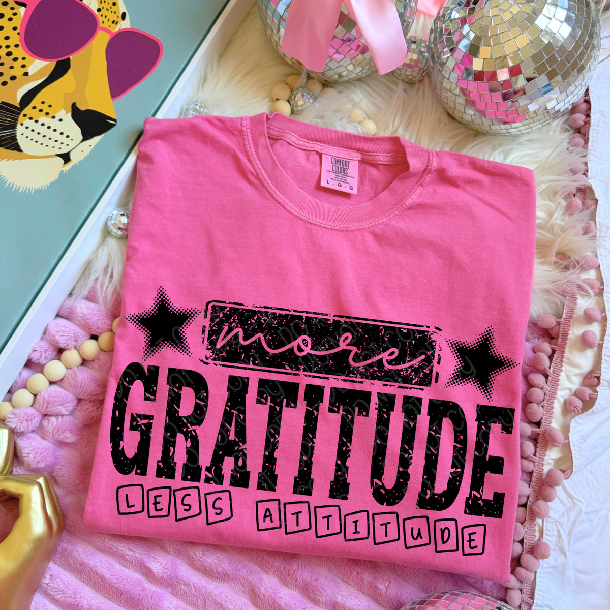 More gratitude BLACK (DWS) DTF Transfer