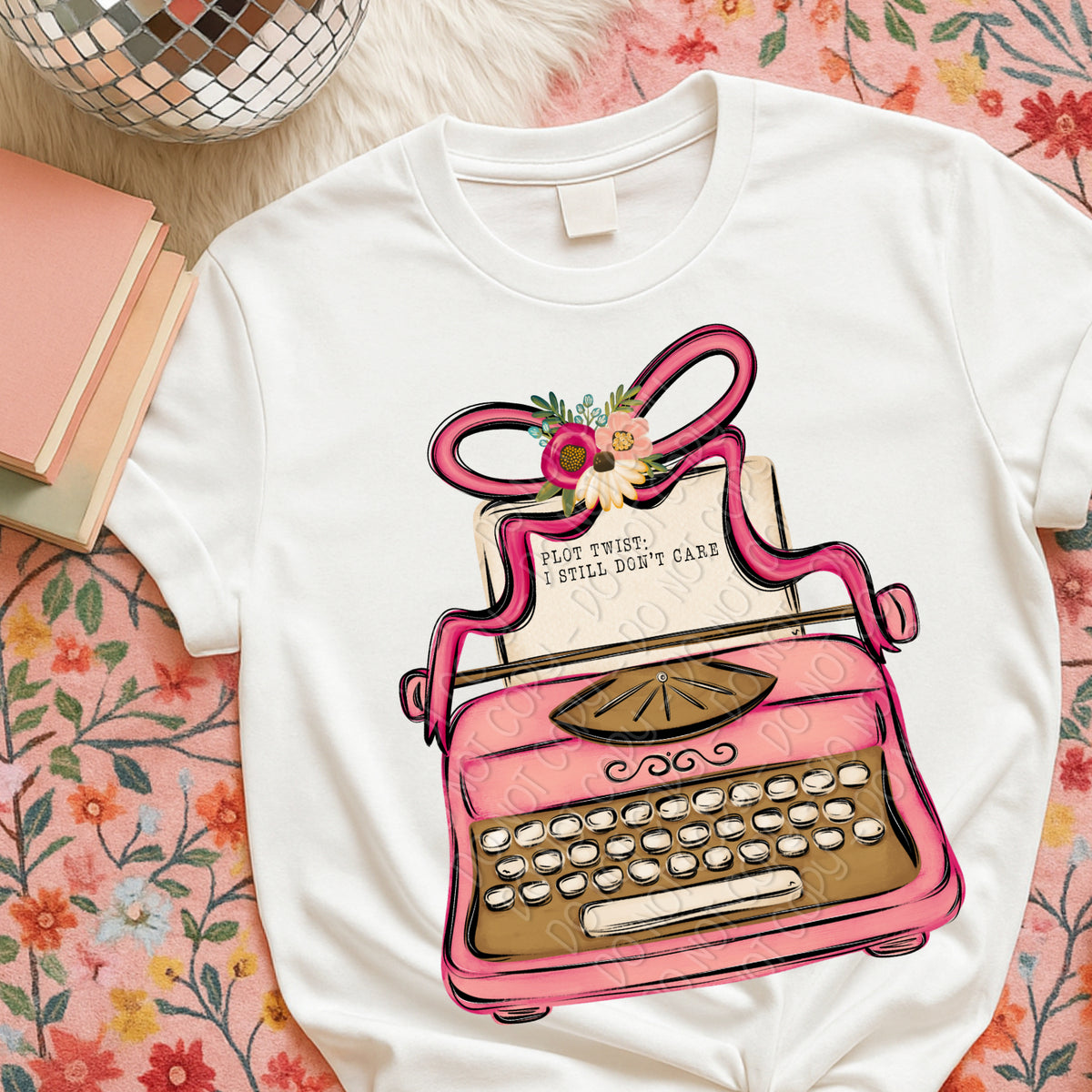 Plot twist typewriter (DWS) DTF Transfer