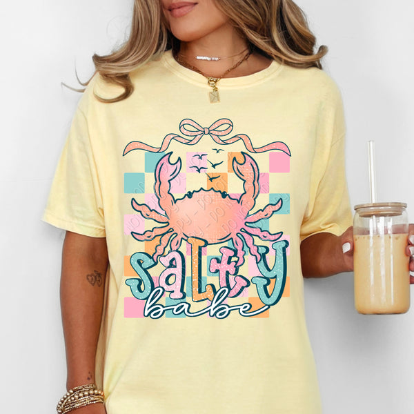 Salty babe crab (DWS) DTF Transfer
