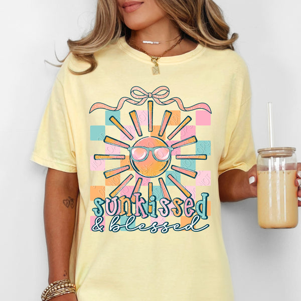 Sunkissed & blessed (DWS) DTF Transfer