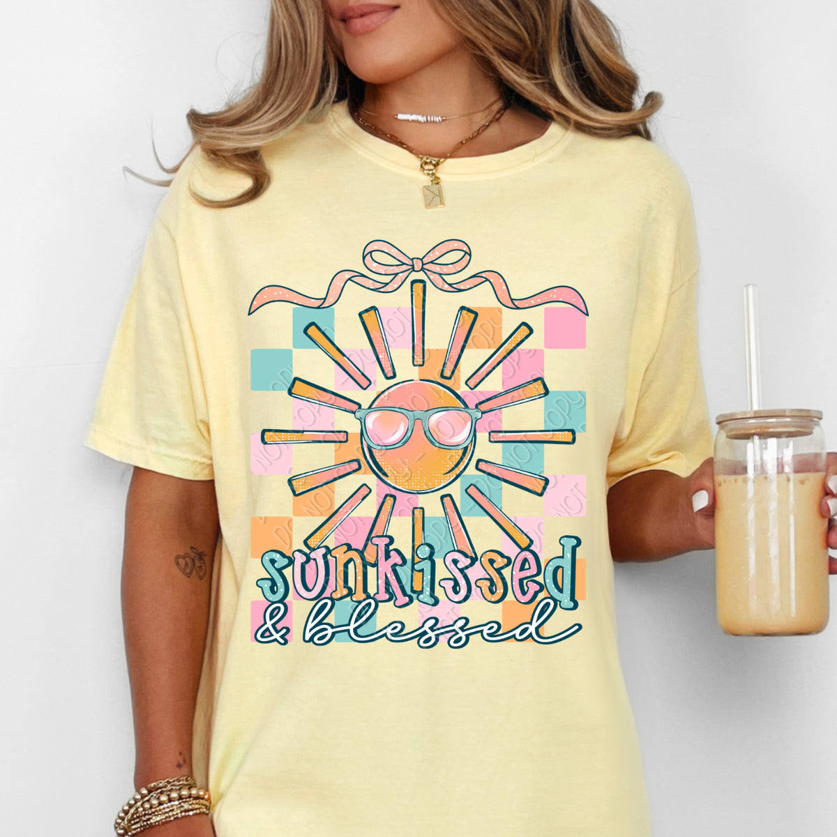 Sunkissed & blessed (DWS) Sunday Special DTF transfer