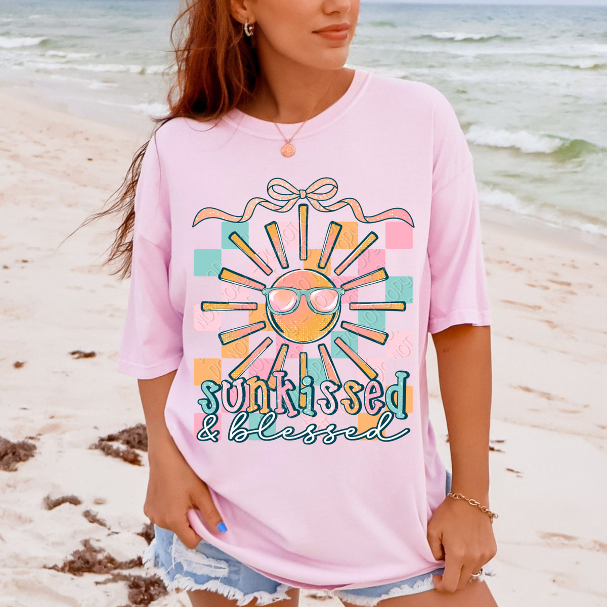 Sunkissed & blessed (DWS) DTF Transfer