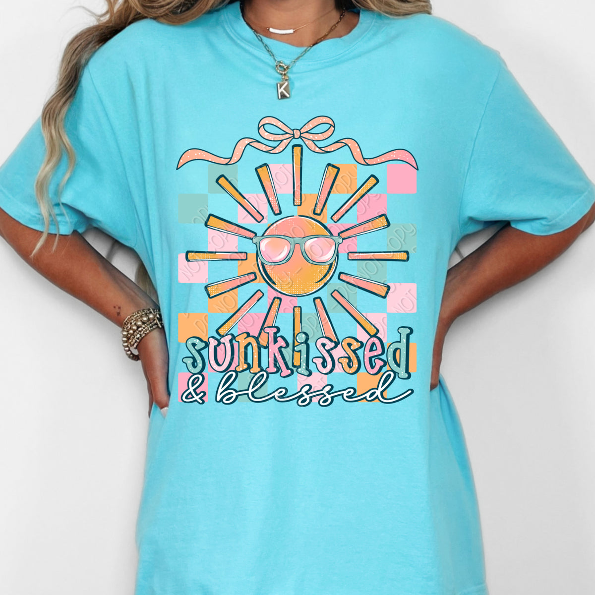 Sunkissed & blessed (DWS) DTF Transfer