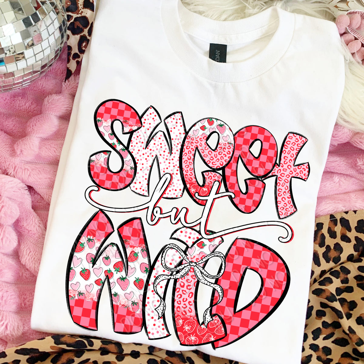 Sweet but wild strawberries (DWS) DTF Transfer