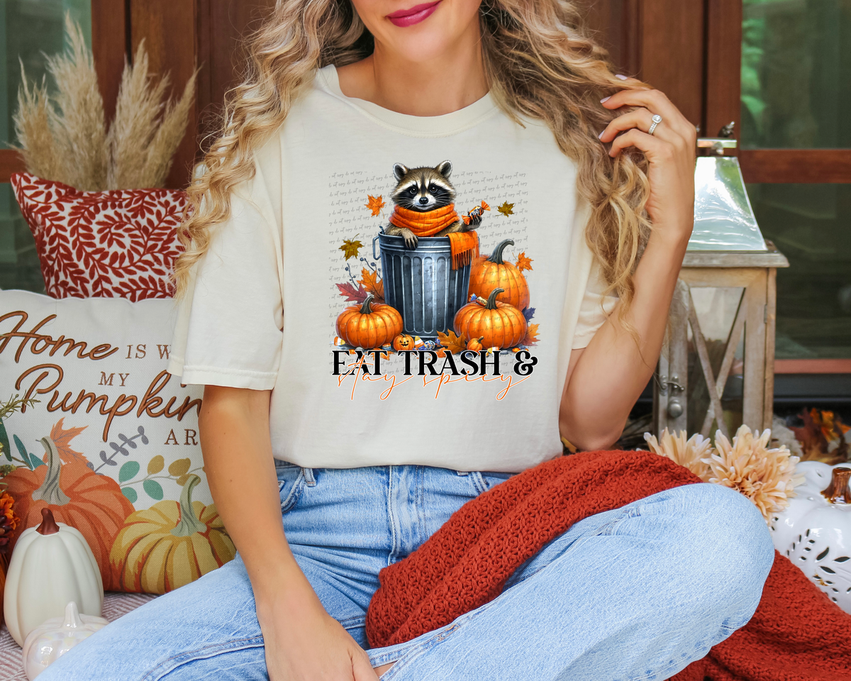 Eat Trash And Stay Spicy 51410 DTF transfer