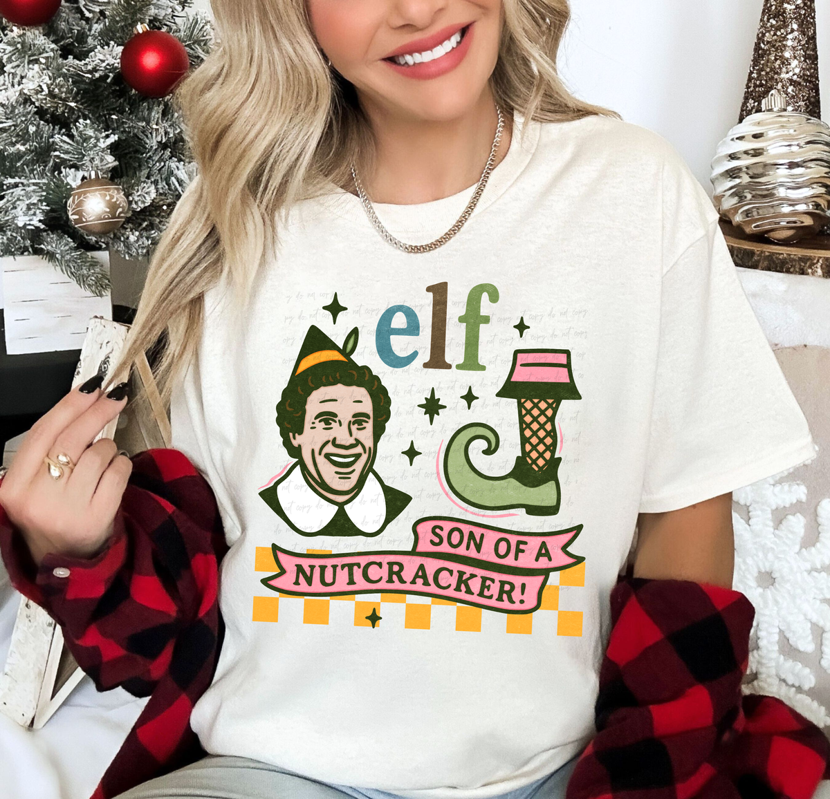 Elf Son Of A Nutcracker 108713 DTF transfer