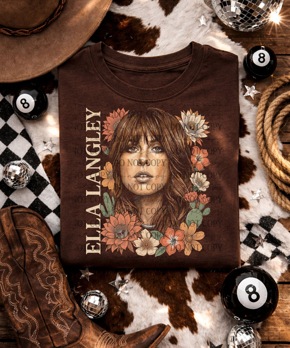 EL floral (Starlight) DTF Transfer