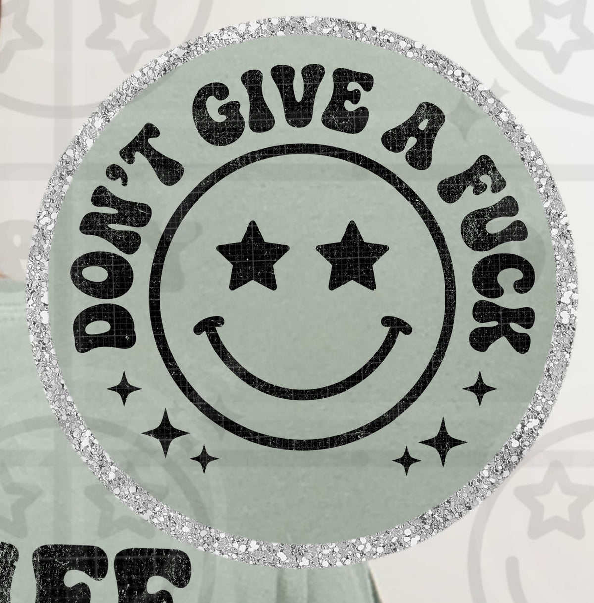 Don't give a fuck FRONT (MMD) DTF Transfer