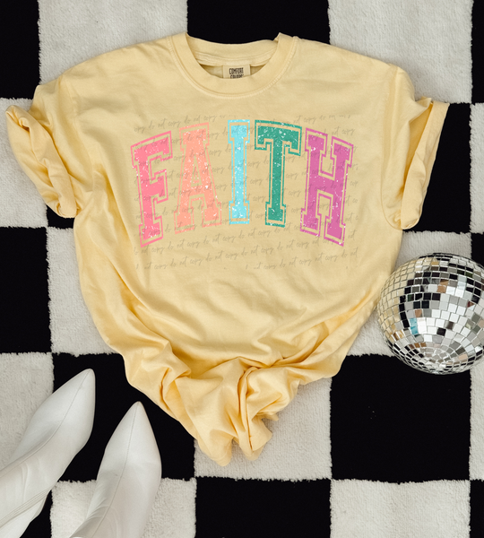 Faith colorful 28768 DTF Transfer