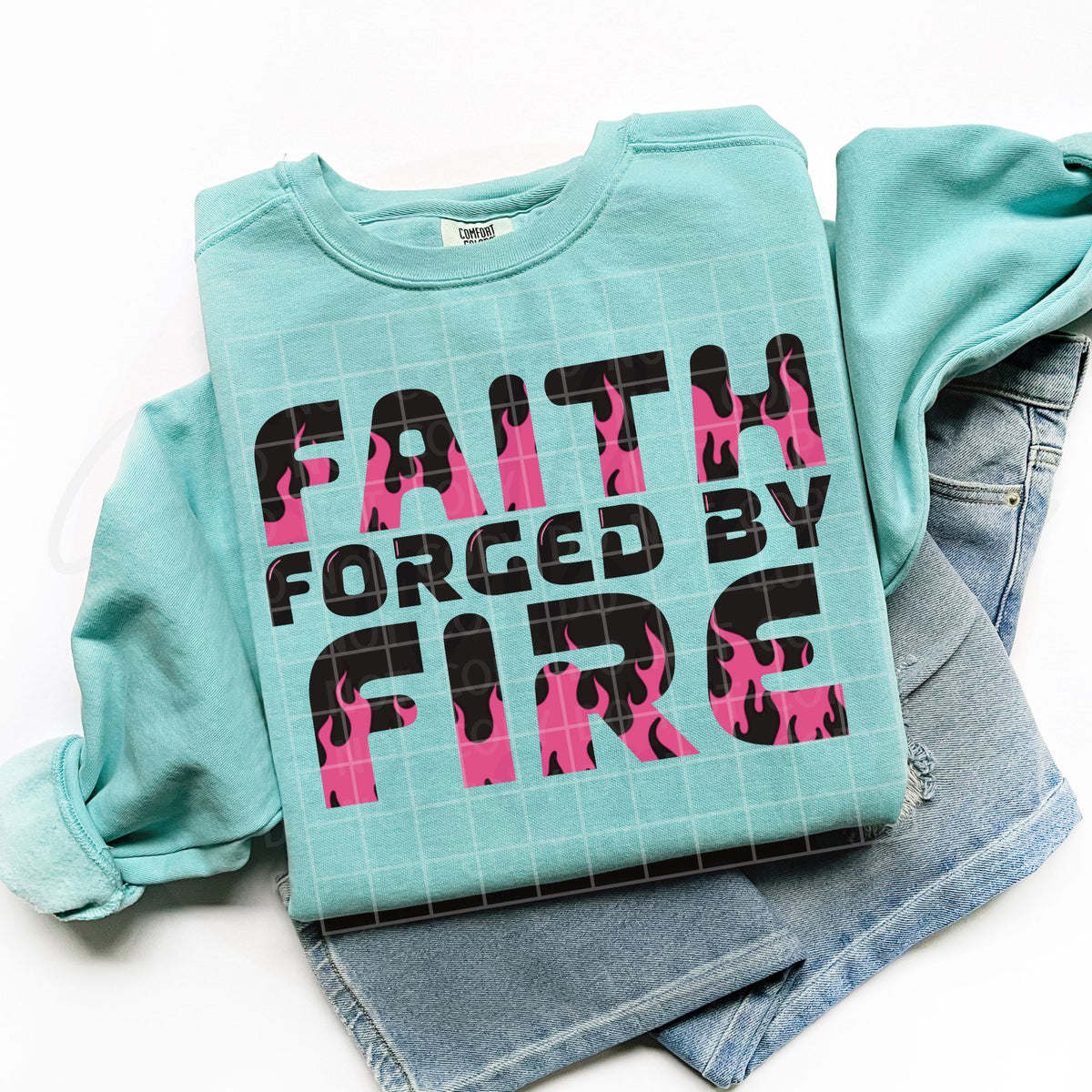 Faith forged by fire (CMLD) DTF Transfer