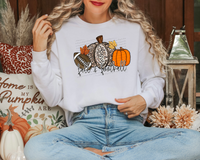 Fall And Football Pumpkins 51893 DTF transfer