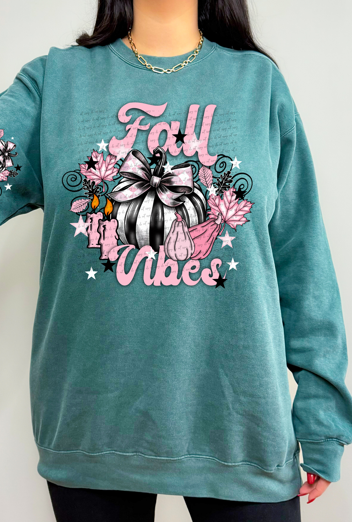 Fall Vibes (Front Print) 59318 DTF transfer