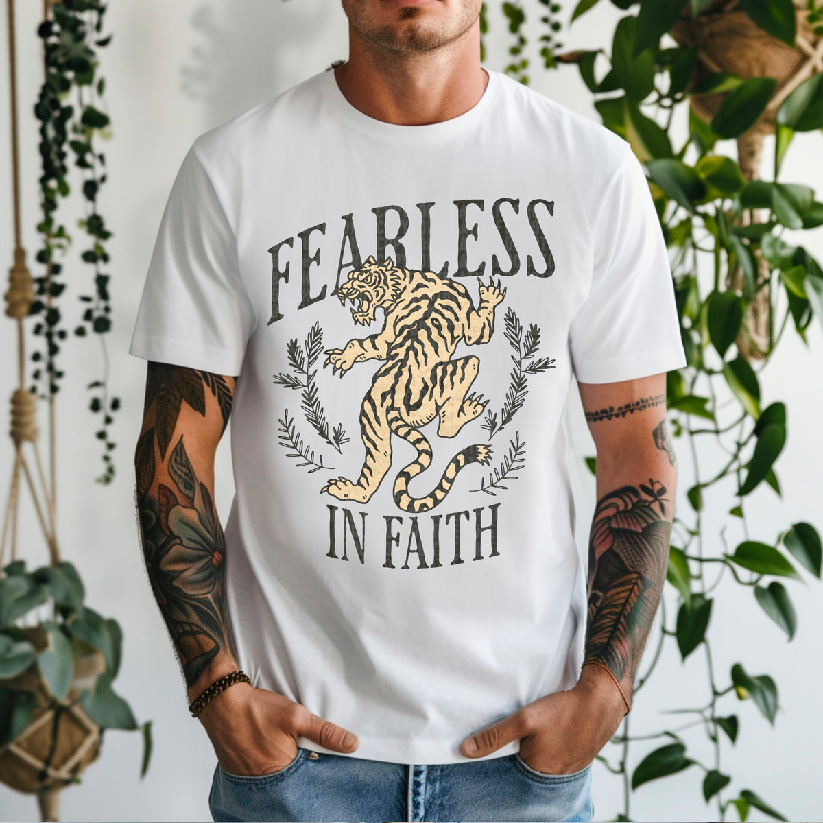 Fearless In Faith 104327 DTF transfer
